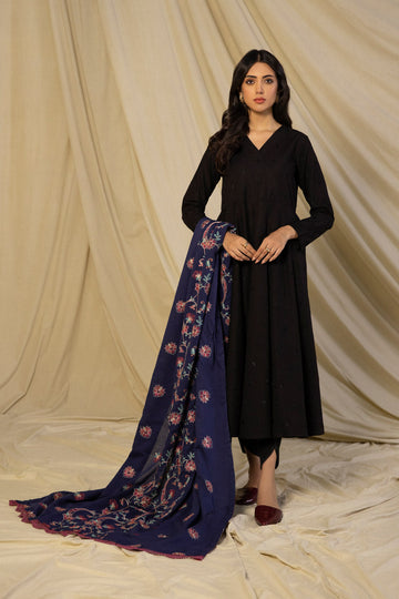 Sapphire WDE LX22V12 4 1 Embroidered Karandi Dupatta Winter Vol 1 RTW 2022 Online Shopping